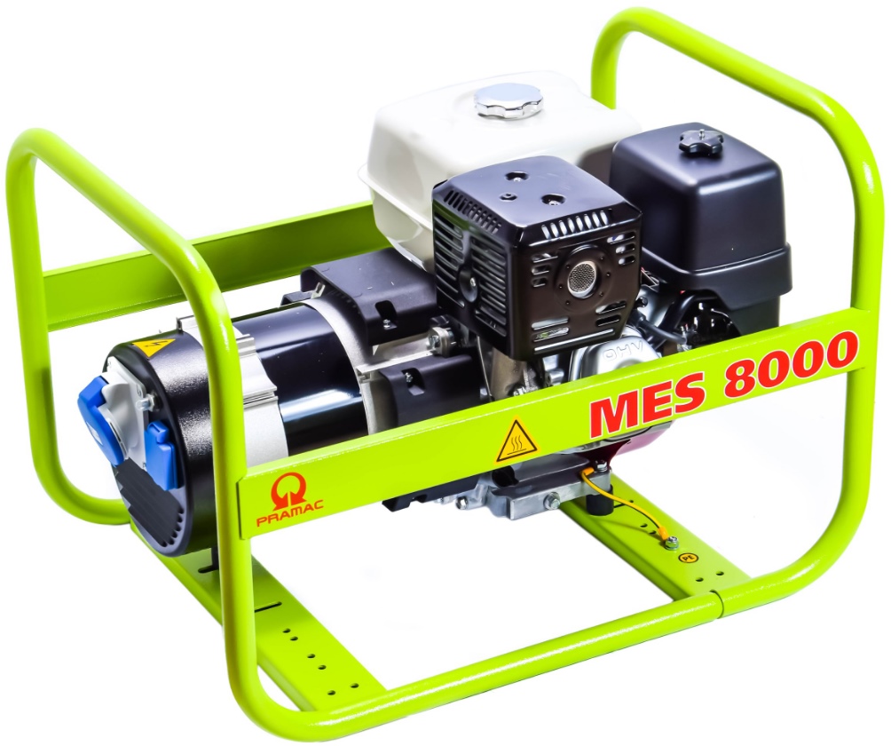 Генератор бензиновий PRAMAC MES 8000 230V 6.4 кВт