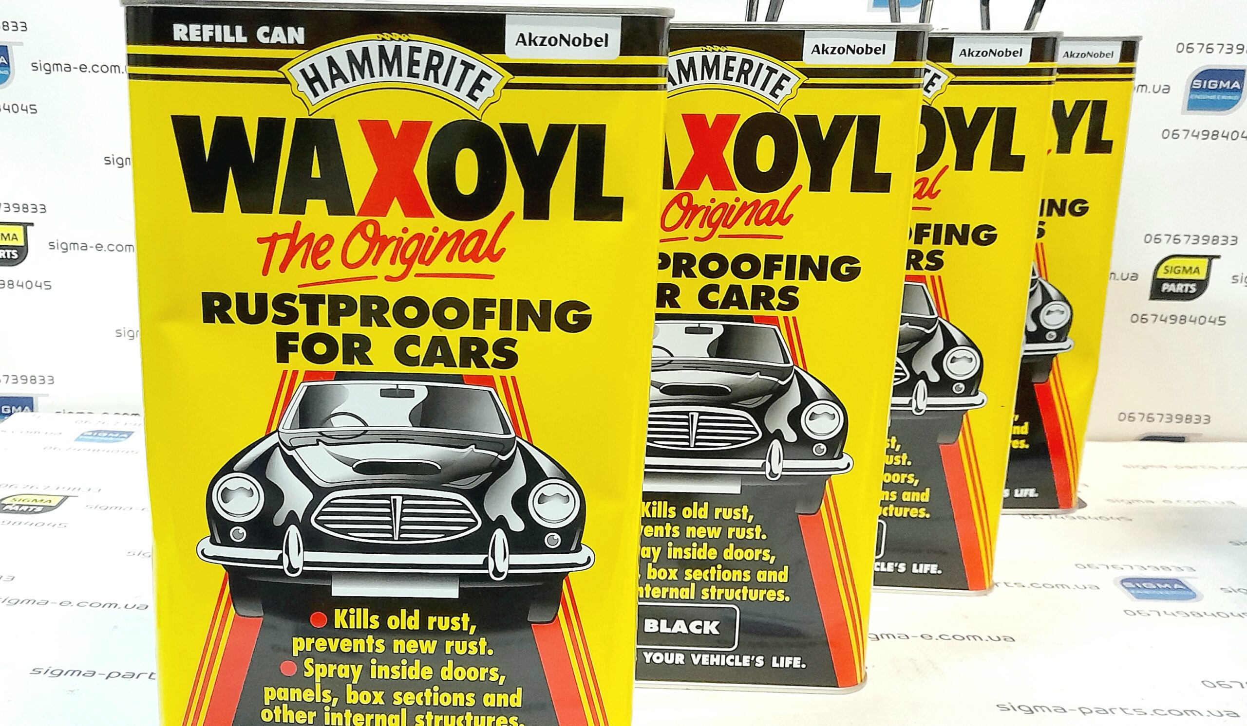 Мастило для направляючих телескопу стріли та аутрігерів WAXOYL, 5l