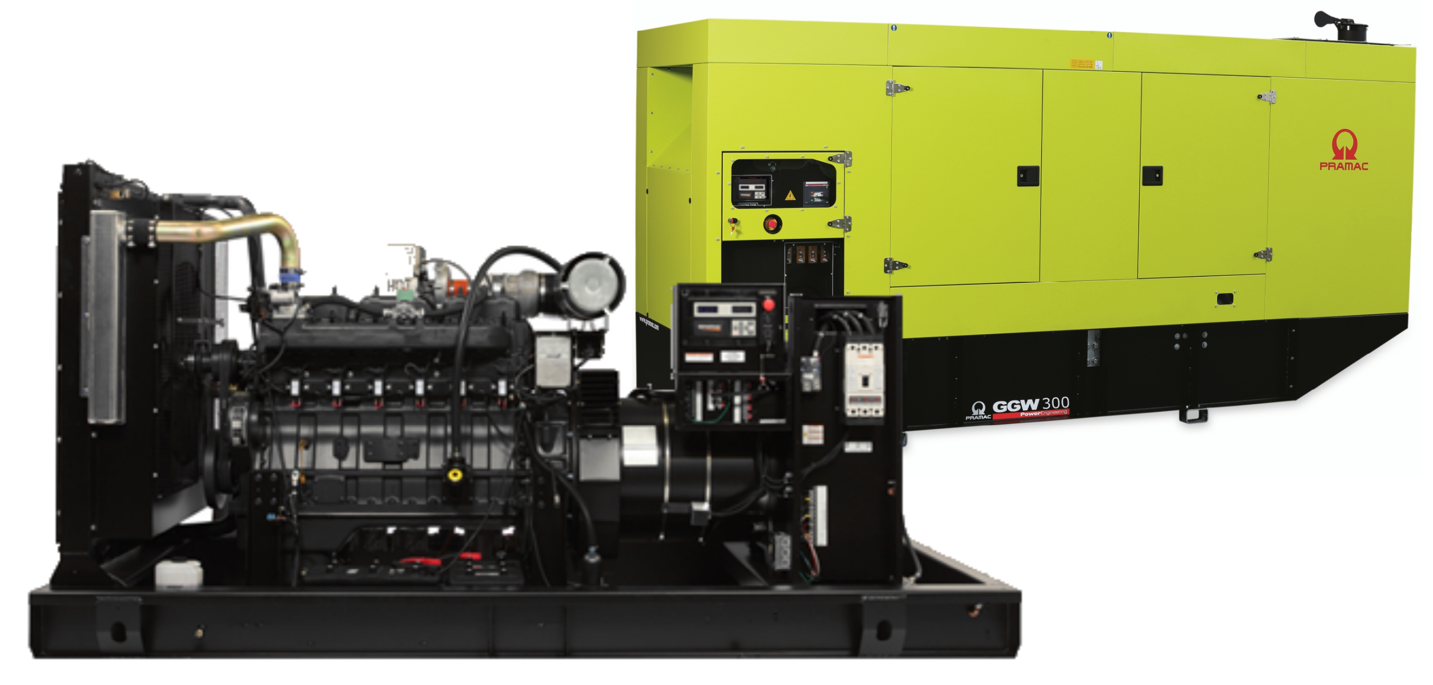 Газовий генератор Pramac GGW 200 G, 200 kVA/160 kW